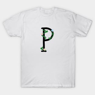 "P" initial T-Shirt